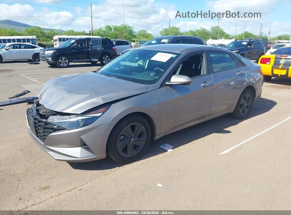 KMHLS4AG4NU287784 2022 HYUNDAI ELANTRA Gray Przód lewy