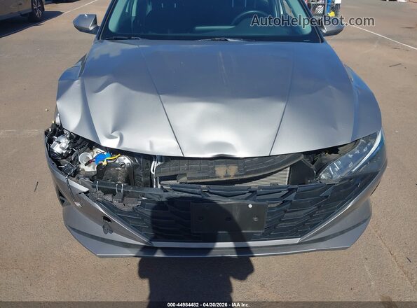 KMHLS4AG4NU287784 2022 HYUNDAI ELANTRA Gray Widok z przodu