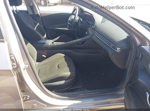KMHLS4AG4NU287784 2022 HYUNDAI ELANTRA Gray Widok wnętrza z przodu