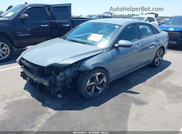 KMHLS4AG4PU440988 2023 HYUNDAI ELANTRA Blue 