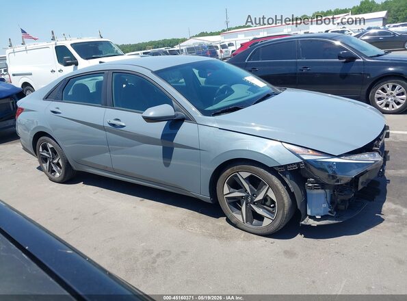 KMHLS4AG4PU440988 2023 HYUNDAI ELANTRA Blue 