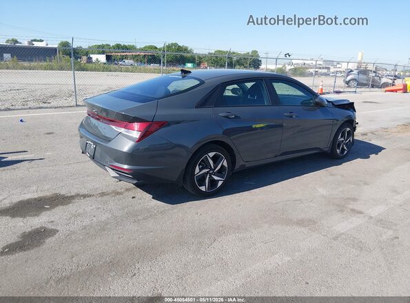 KMHLS4AG4PU580488 2023 HYUNDAI ELANTRA Gray Rear right