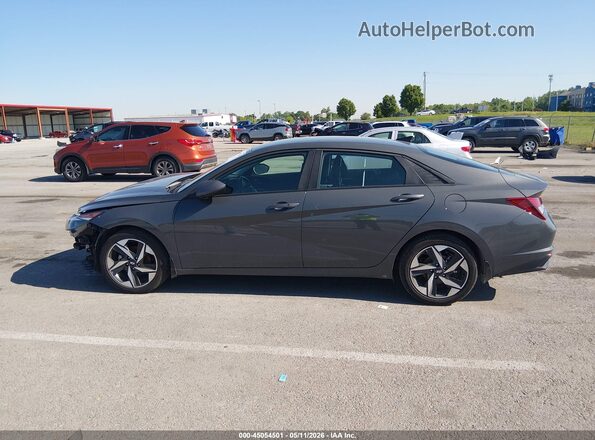 KMHLS4AG4PU580488 2023 HYUNDAI ELANTRA Gray 360 interior view