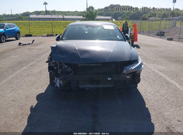 KMHLS4AG4PU580488 2023 HYUNDAI ELANTRA Gray Instrument cluster view