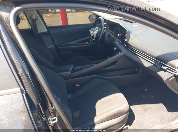KMHLS4AG5MU094445 2021 HYUNDAI ELANTRA Black წინა სალონის ხედი