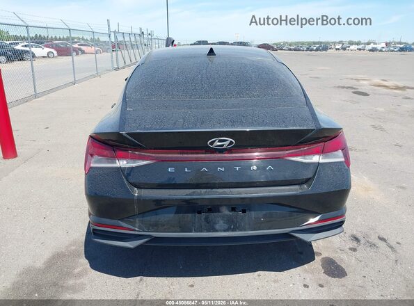 KMHLS4AG5MU094445 2021 HYUNDAI ELANTRA Black 