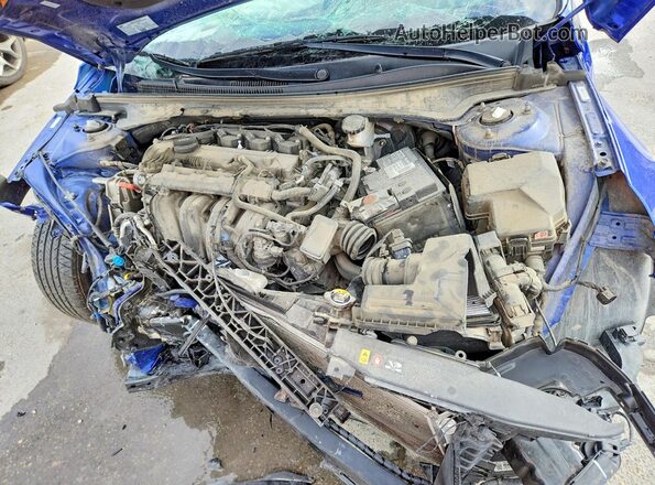 KMHLS4AG5PU398315 2023 HYUNDAI ELANTRA Blue უკანა სალონის ხედი
