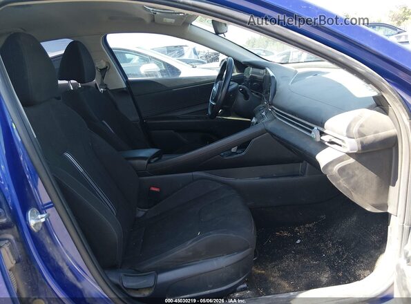 KMHLS4AG5PU411970 2023 HYUNDAI ELANTRA Blue Front interior view