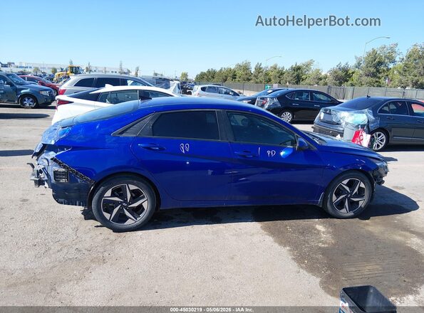 KMHLS4AG5PU411970 2023 HYUNDAI ELANTRA Blue 360 interior view