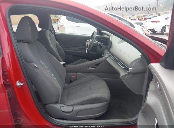 KMHLS4AG5PU418708 2023 HYUNDAI ELANTRA Red Vista interior delantera
