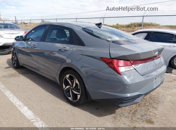 KMHLS4AG5PU439252 2023 HYUNDAI ELANTRA Gray Trasero izquierdo