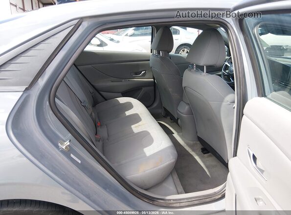 KMHLS4AG5PU439252 2023 HYUNDAI ELANTRA Gray Vista de la etiqueta del VIN