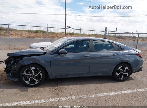 KMHLS4AG5PU439252 2023 HYUNDAI ELANTRA Gray Vista interior de 360 grados