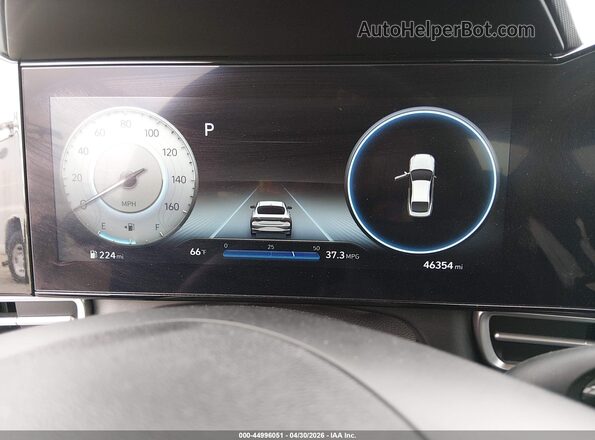 KMHLS4AG5PU517464 2023 HYUNDAI ELANTRA Black Հետևի նստատեղերի տեսք