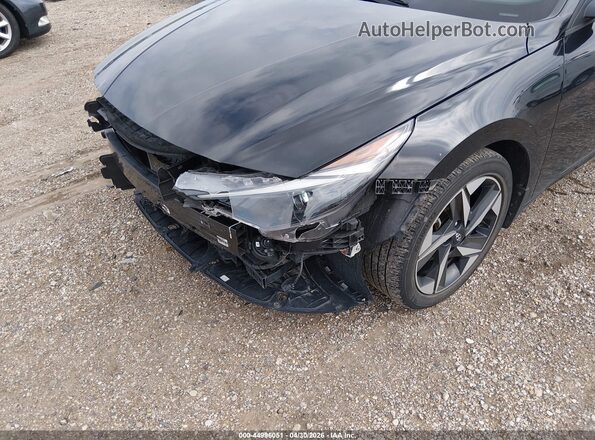 KMHLS4AG5PU517464 2023 HYUNDAI ELANTRA Black 