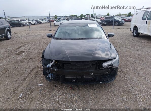 KMHLS4AG5PU517464 2023 HYUNDAI ELANTRA Black Սարքավորումների վահանակի տեսք