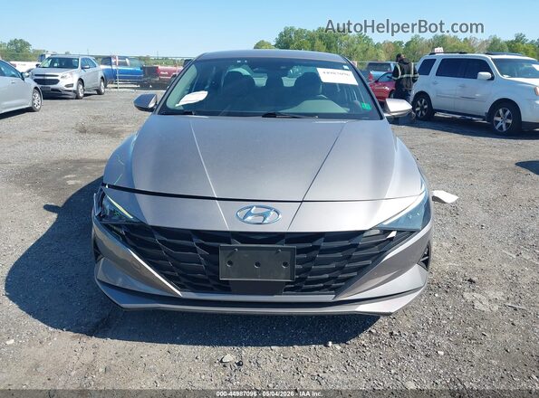 KMHLS4AG5PU602806 2023 HYUNDAI ELANTRA Gray Սարքավորումների վահանակի տեսք