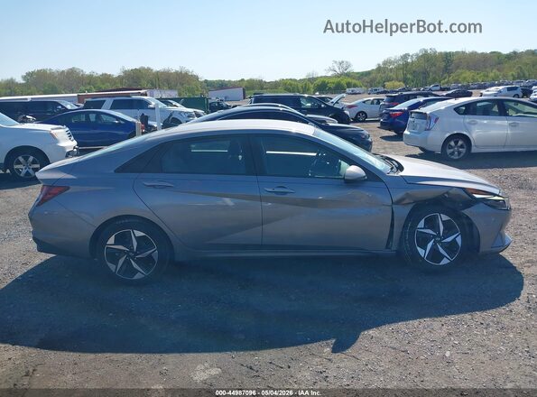 KMHLS4AG5PU602806 2023 HYUNDAI ELANTRA Gray Սալոնի հետևի տեսք