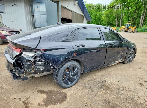 KMHLS4AG6NU317903 2022 HYUNDAI ELANTRA Black Rear right