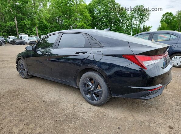 KMHLS4AG6NU317903 2022 HYUNDAI ELANTRA Black Rear left