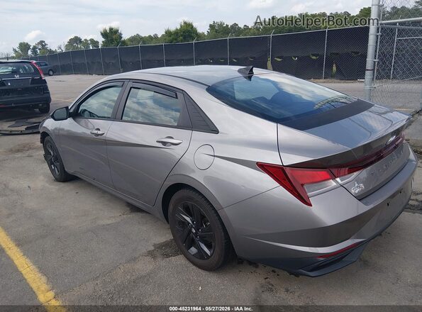 KMHLS4AG7NU253564 2022 HYUNDAI ELANTRA Gray Rear left
