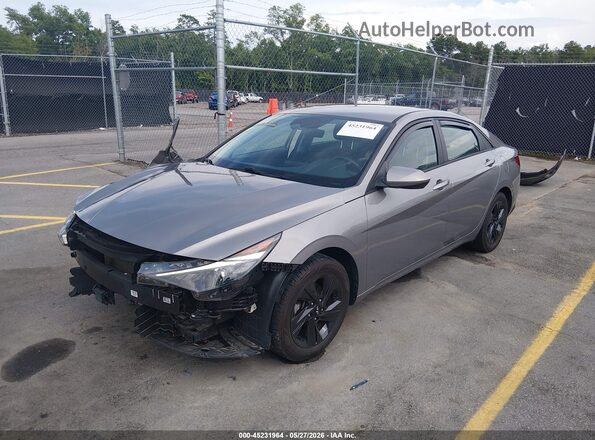 KMHLS4AG7NU253564 2022 HYUNDAI ELANTRA Gray Front left