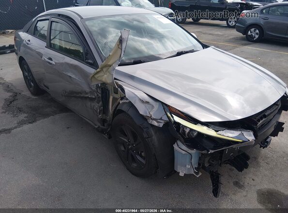 KMHLS4AG7NU253564 2022 HYUNDAI ELANTRA Gray Front view