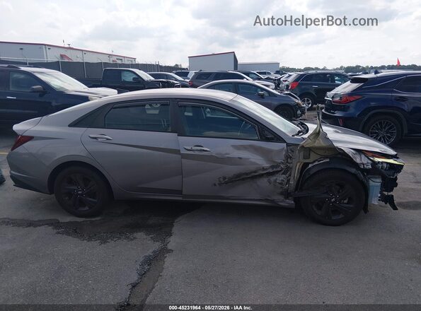 KMHLS4AG7NU253564 2022 HYUNDAI ELANTRA Gray 360 interior view