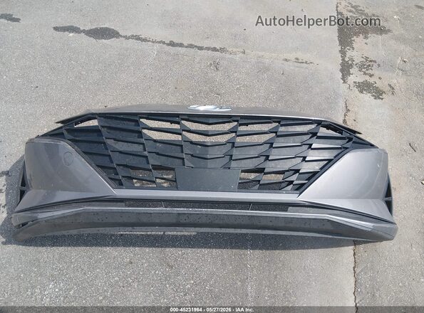 KMHLS4AG7NU253564 2022 HYUNDAI ELANTRA Gray Instrument cluster view