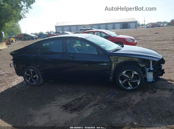 KMHLS4AG7PU508023 2023 HYUNDAI ELANTRA Черный Панорамный вид салона 360°