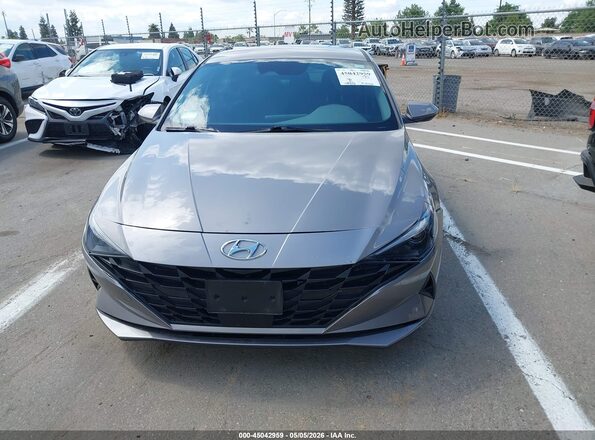 KMHLS4AG7PU522942 2023 HYUNDAI ELANTRA Gray 