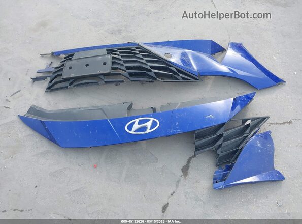 KMHLS4AG7PU564804 2023 HYUNDAI ELANTRA Blue Вид щитка приладів