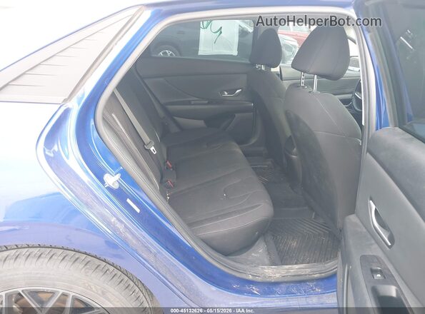 KMHLS4AG7PU564804 2023 HYUNDAI ELANTRA Blue Вид наклейки з VIN-кодом