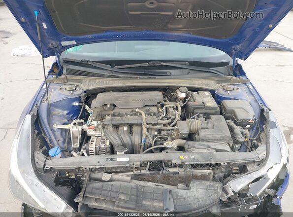 KMHLS4AG7PU564804 2023 HYUNDAI ELANTRA Blue Вид ззаду