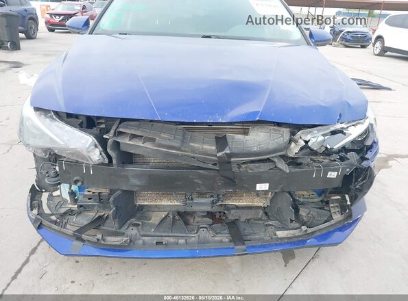 KMHLS4AG7PU564804 2023 HYUNDAI ELANTRA Blue Вид спереду