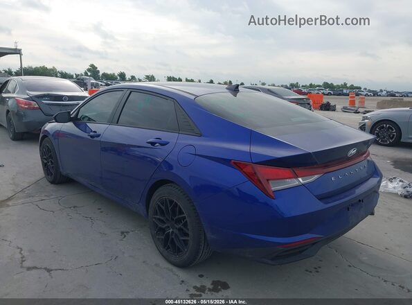 KMHLS4AG7PU564804 2023 HYUNDAI ELANTRA Blue Задня ліва чверть