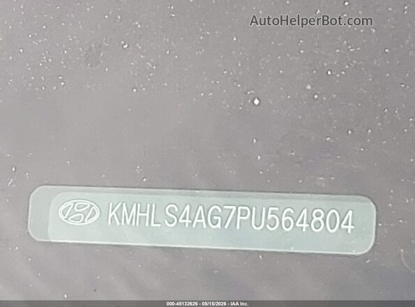 KMHLS4AG7PU564804 2023 HYUNDAI ELANTRA Blue 