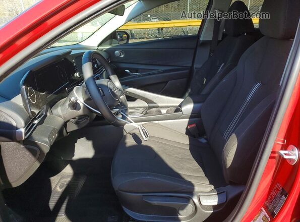 KMHLS4AG8NU307583 2022 HYUNDAI ELANTRA Red 
