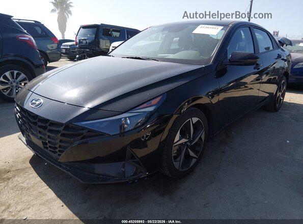 KMHLS4AG8PU416497 2023 HYUNDAI ELANTRA Black Front left