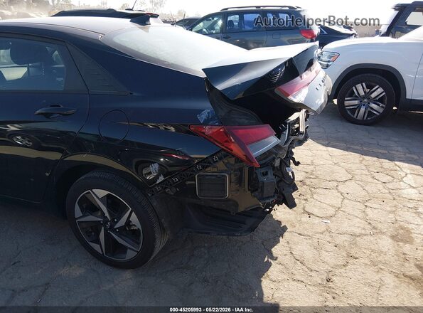 KMHLS4AG8PU416497 2023 HYUNDAI ELANTRA Black Front view