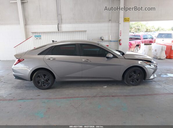 KMHLS4AG9NU218282 2022 HYUNDAI ELANTRA Gray 