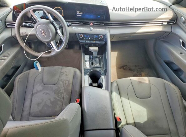 KMHLS4AG9PU426567 2023 HYUNDAI ELANTRA Blue Вид панелі приладів