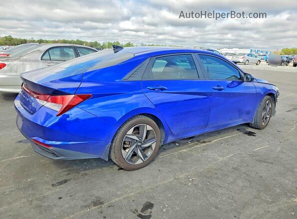 KMHLS4AG9PU426567 2023 HYUNDAI ELANTRA Blue Задня права чверть