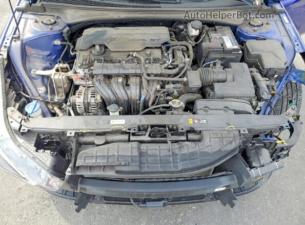 KMHLS4AG9PU426567 2023 HYUNDAI ELANTRA Blue Вид задньої частини салону