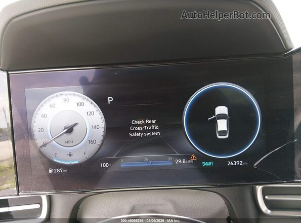 KMHLS4AG9PU436256 2023 HYUNDAI ELANTRA Blue Հետևի նստատեղերի տեսք