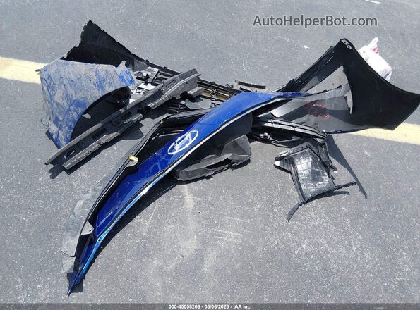 KMHLS4AG9PU436256 2023 HYUNDAI ELANTRA Blue Սարքավորումների վահանակի տեսք