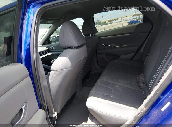KMHLS4AG9PU436256 2023 HYUNDAI ELANTRA Blue VIN կոդի պիտակի տեսք