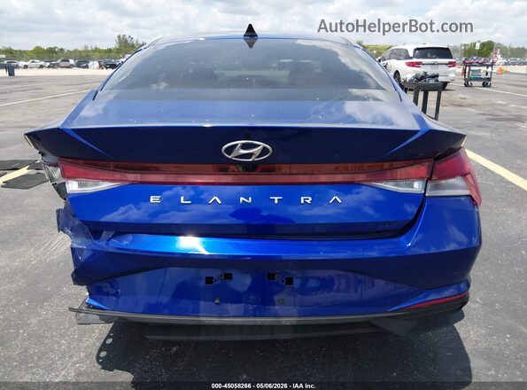 KMHLS4AG9PU436256 2023 HYUNDAI ELANTRA Blue 