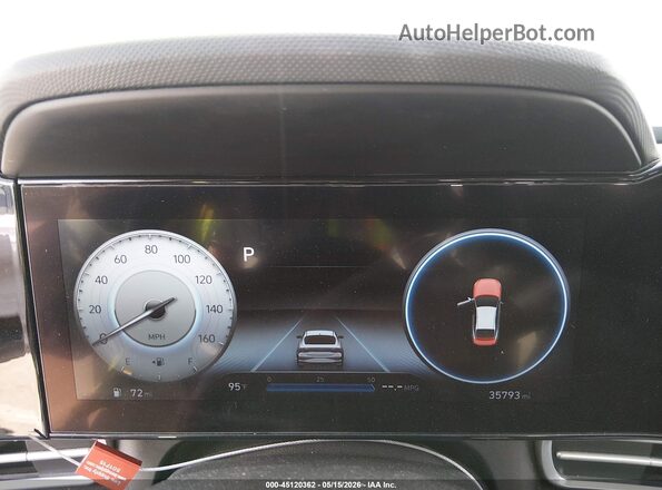 KMHLS4AGXPU429381 2023 HYUNDAI ELANTRA Black Вид задніх сидінь
