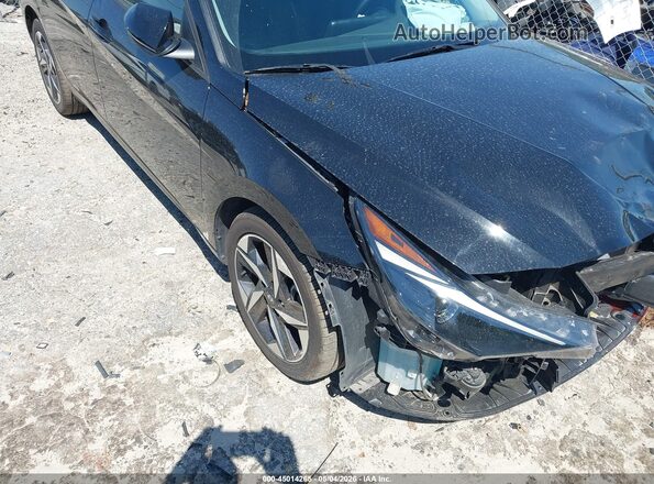 KMHLS4AGXPU618032 2023 HYUNDAI ELANTRA Черный 